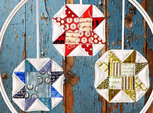 Patchwork Christmas Decorations Tutorial