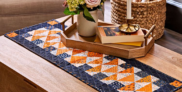 Table Scraps Table Runner Pattern