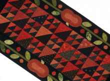Autumn Ensemble Quilt, Table Runner and Pillow Pattern
