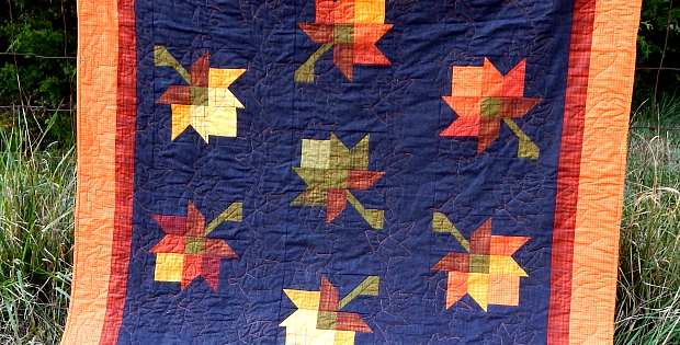 Falling Leaves Quilt Pattern