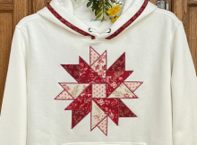 Charming Applique Double Aster Block Pattern