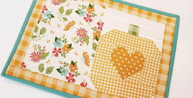 Pumpkin Table Mat + Placemat Pattern