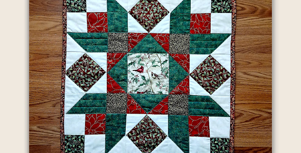 Miller's Christmas Star Wall Hanging or Table Topper Pattern