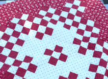 Nine Patch Mini Quilt Pattern