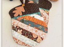 Acorn Scrappy Hot Pad Pattern