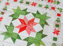 Wreath & Pine Quilt and Table Topper Pattern