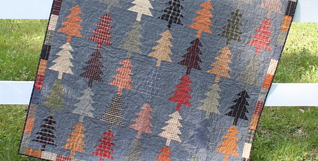 North Woods Lap Quilt Pattern