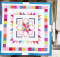 Framed Patchwork Star Modern Quilt Pattern