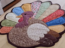 Gobble Til Ya Wobble Scrappy Turkey Quilt Pattern