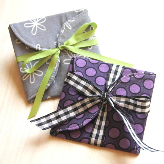 Curvy Gift Card Holder Pattern