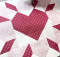 Rose Heart Quilt Block Pattern