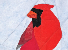 Cardinal Quilt Block Pattern
