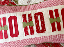 Ho Ho Ho Pillow Pattern