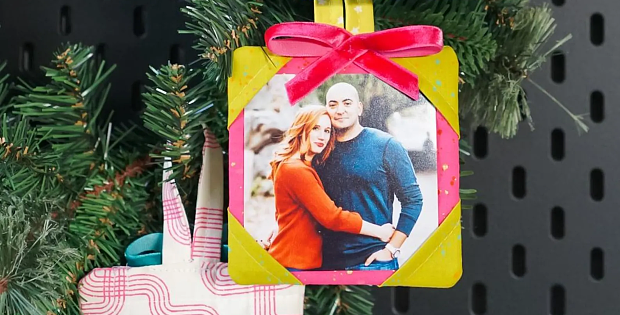 Quilted Photo Ornament Pattern