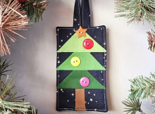 Merry Tree Ornament Tutorial