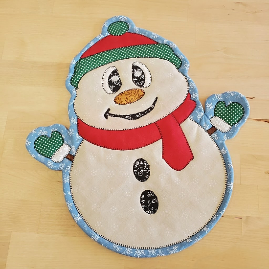 Snowman Trivet Pattern