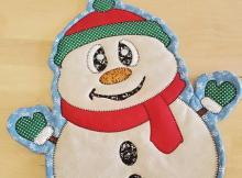 Snowman Trivet Pattern