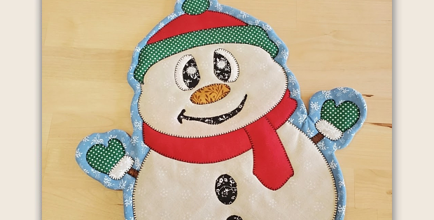 Snowman Trivet Pattern