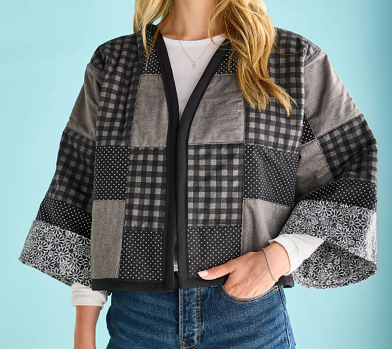 Quilted Patchwork Jacket Instructions