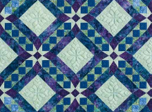 Batik Blossom Quilt Pattern