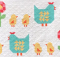 Chicks in a Row Quilt Pattern