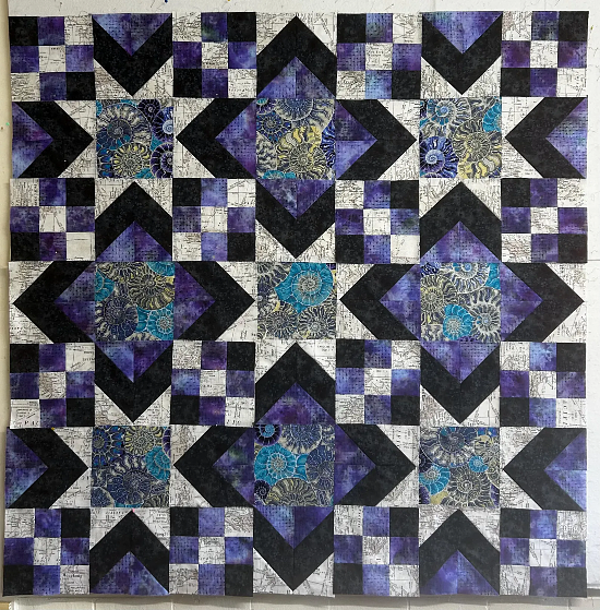 Shimmering Stars Quilt Pattern