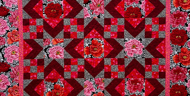 Shimmering Stars Quilt Pattern