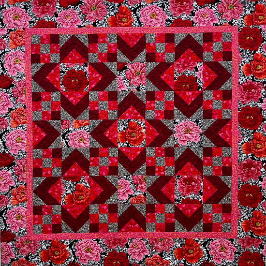 Shimmering Stars Quilt Pattern