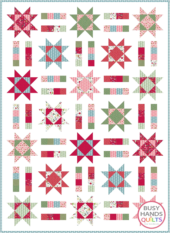 Stars and Stripes Quilt Pattern