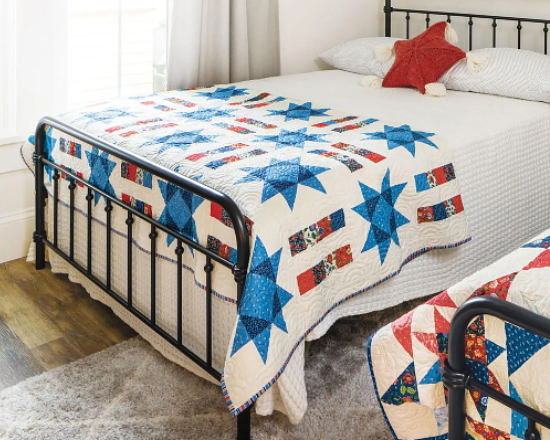 Stars and Stripes Quilt Pattern
