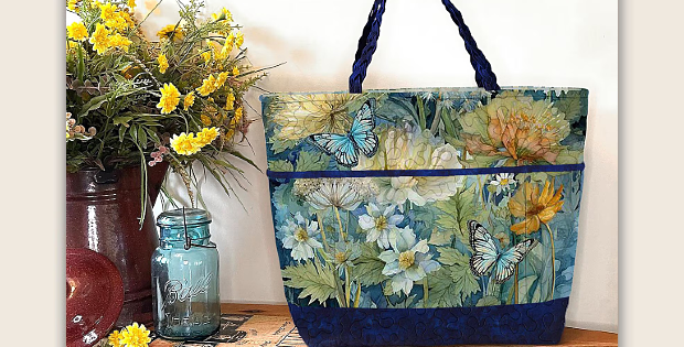 Playing with Panels Market Tote Pattern