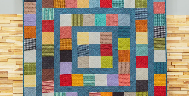 Luck of the Draw Flannel Quilt Pattern