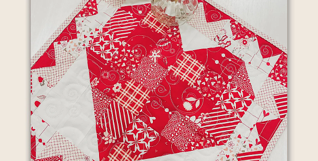 My Sweet Valentine Table Topper Pattern