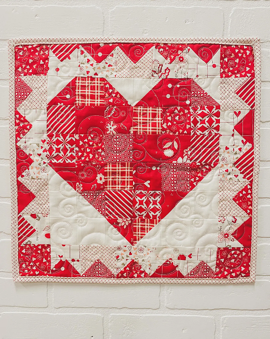 My Sweet Valentine Table Topper Pattern