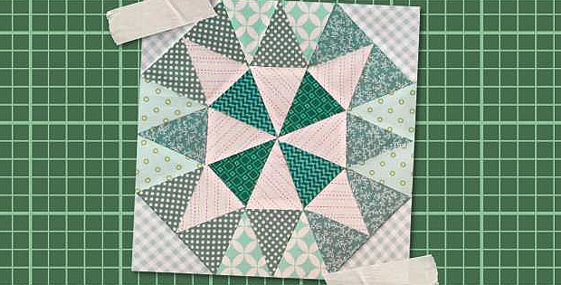 Morning Star Quilt Block Pattern