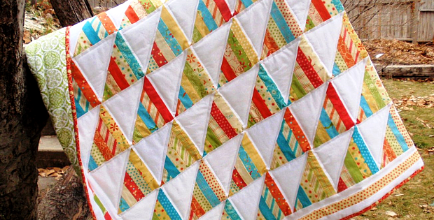 Tri-me Honey Quilt Tutorial
