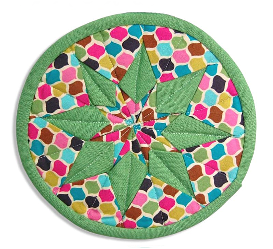 Folded Star Potholder Tutorial