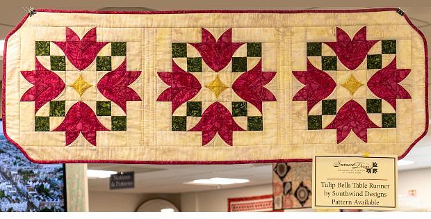 Tulip Bells Table Runner Pattern