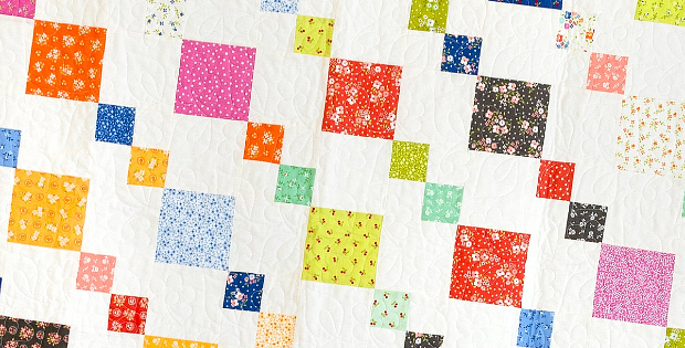 Jolly Bar Jumble Quilt Pattern