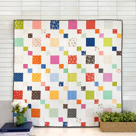 Jolly Bar Jumble Quilt Pattern