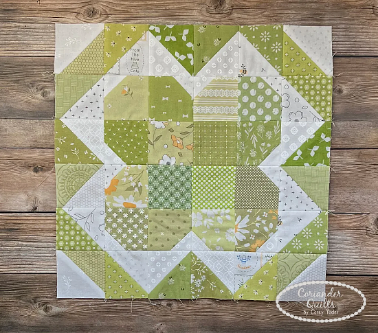 Scrappy Clover Block Pattern