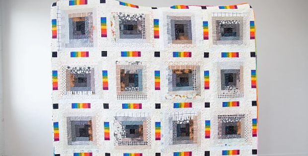 Scrappy Courthouse Steps Quilt Pattern