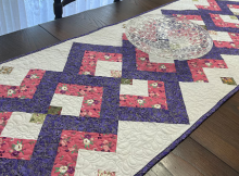 Easy Quilted Table Runner Pattern