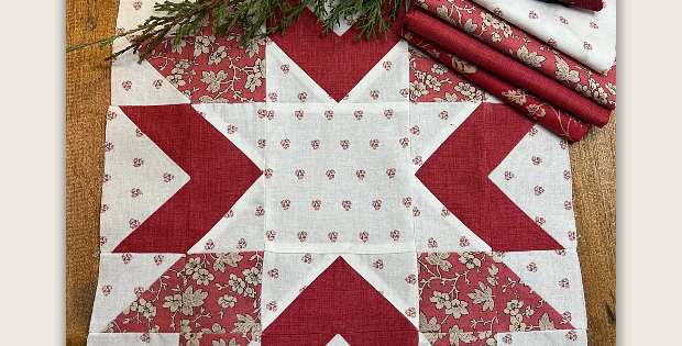 Cranberry Fields BOM - Block 1 Pattern