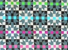 Rainbow Ribbon Star Quilt Pattern