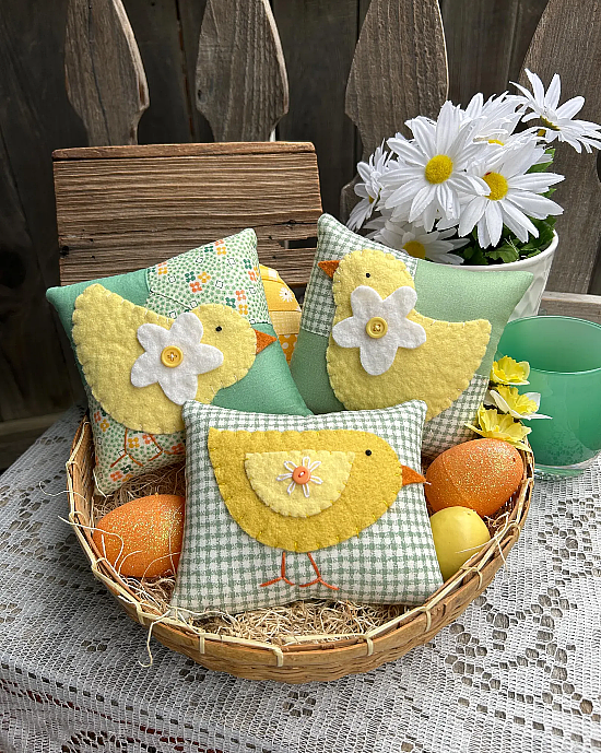 Easter Chick Pillow Pattern