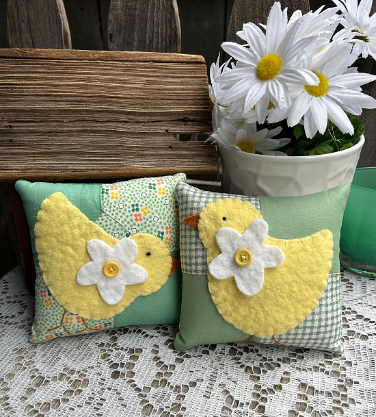 Easter Chick Pillow Pattern