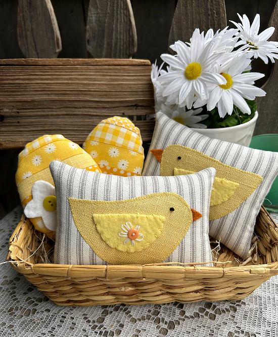 Easter Chick Pillow Pattern