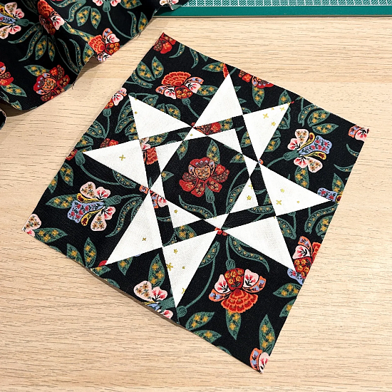 Homeward Star Quilt Block Pattern