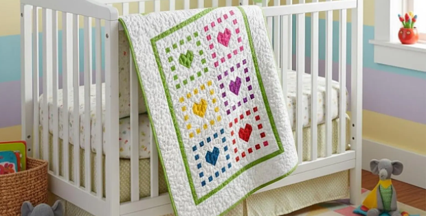 Sweetheart Baby Quilt Pattern